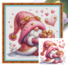 Load image into Gallery viewer, Valentine&#39;S Day Goblin - 40*40CM 11CT Stamped Cross Stitch
