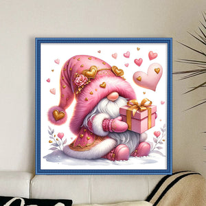 Valentine'S Day Goblin - 40*40CM 11CT Stamped Cross Stitch