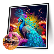 Load image into Gallery viewer, Peacock 30*30CM(Canvas) Full Round Drill Diamond Painting
