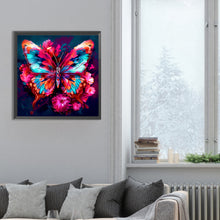 Load image into Gallery viewer, Butterfly 30*30CM(Canvas) Full Round Drill Diamond Painting
