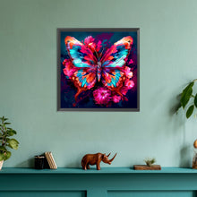 Load image into Gallery viewer, Butterfly 30*30CM(Canvas) Full Round Drill Diamond Painting
