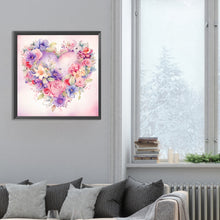 Load image into Gallery viewer, Love Flower 30*30CM(Canvas) Full Round Drill Diamond Painting
