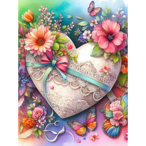 Love Gift 30*40CM(Canvas) Full Round Drill Diamond Painting