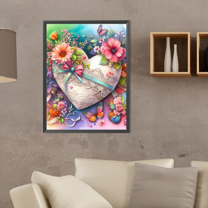 Love Gift 30*40CM(Canvas) Full Round Drill Diamond Painting