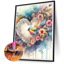 Load image into Gallery viewer, Love And Colorful Bird 30*40CM(Canvas) Full Round Drill Diamond Painting
