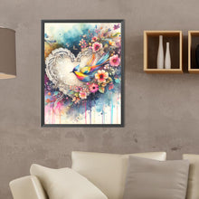 Load image into Gallery viewer, Love And Colorful Bird 30*40CM(Canvas) Full Round Drill Diamond Painting
