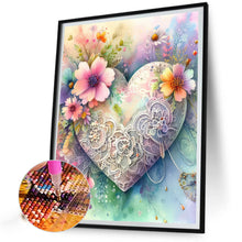 Load image into Gallery viewer, Love Flower 50*60CM(Canvas) Full Round Drill Diamond Painting
