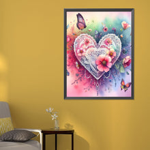 Load image into Gallery viewer, Hearts And Flowers 50*60CM(Canvas) Full Round Drill Diamond Painting
