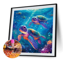 Load image into Gallery viewer, Sea Turtle 40*40CM(Picture) Full Square Drill Diamond Painting
