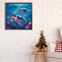 Load image into Gallery viewer, Sea Turtle 40*40CM(Picture) Full Square Drill Diamond Painting
