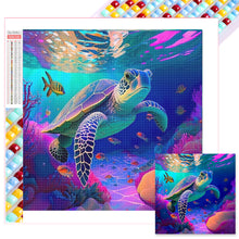 Load image into Gallery viewer, Sea Turtle 40*40CM(Picture) Full Square Drill Diamond Painting
