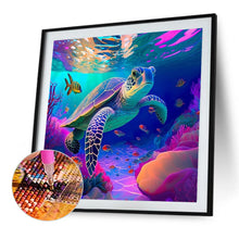 Load image into Gallery viewer, Sea Turtle 40*40CM(Picture) Full Square Drill Diamond Painting
