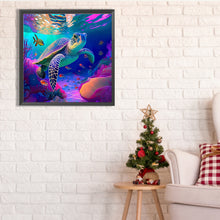 Load image into Gallery viewer, Sea Turtle 40*40CM(Picture) Full Square Drill Diamond Painting
