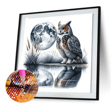 Load image into Gallery viewer, Owl 30*30CM(Canvas) Full Round Drill Diamond Painting
