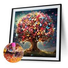 Load image into Gallery viewer, Butterfly Tree 40*40CM(Picture) Full Square Drill Diamond Painting
