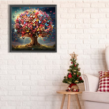 Load image into Gallery viewer, Butterfly Tree 40*40CM(Picture) Full Square Drill Diamond Painting
