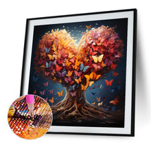 Load image into Gallery viewer, Butterfly Tree 40*40CM(Picture) Full Square Drill Diamond Painting
