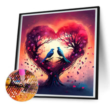 Load image into Gallery viewer, Love For Birds 30*30CM(Canvas) Full Round Drill Diamond Painting
