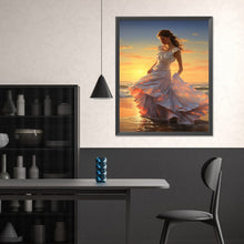 Load image into Gallery viewer, Seaside Girl 40*50CM(Canvas) Full Square Drill Diamond Painting
