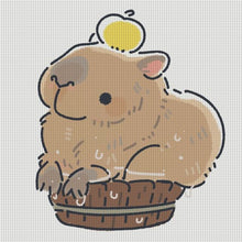 Load image into Gallery viewer, Kapibala - 40*40CM 11CT Stamped Cross Stitch
