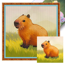 Load image into Gallery viewer, Kapibala - 40*40CM 11CT Stamped Cross Stitch
