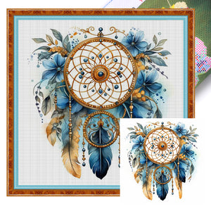 Dreamcatcher - 50*50CM 11CT Stamped Cross Stitch