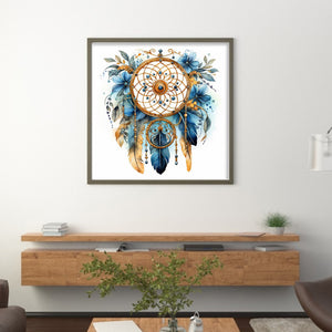 Dreamcatcher - 50*50CM 11CT Stamped Cross Stitch