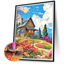 Load image into Gallery viewer, Tulip Hut 30*40CM(Canvas) Full Round Drill Diamond Painting
