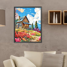 Load image into Gallery viewer, Tulip Hut 30*40CM(Canvas) Full Round Drill Diamond Painting
