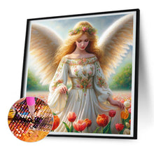 Load image into Gallery viewer, Angel Woman 30*30CM(Canvas) Full Round Drill Diamond Painting
