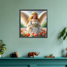 Load image into Gallery viewer, Angel Woman 30*30CM(Canvas) Full Round Drill Diamond Painting
