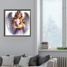 Load image into Gallery viewer, Angel Woman 30*30CM(Canvas) Full Round Drill Diamond Painting
