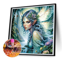 Load image into Gallery viewer, Angel Woman 30*30CM(Canvas) Full Round Drill Diamond Painting
