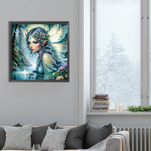 Load image into Gallery viewer, Angel Woman 30*30CM(Canvas) Full Round Drill Diamond Painting
