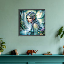 Load image into Gallery viewer, Angel Woman 30*30CM(Canvas) Full Round Drill Diamond Painting
