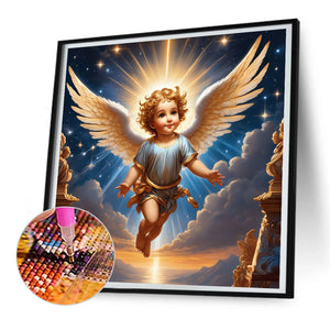 Angel Baby 30*30CM(Canvas) Full Round Drill Diamond Painting