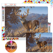 Load image into Gallery viewer, Reindeer 40*30CM(Canvas) Full Square Drill Diamond Painting
