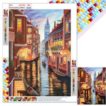 Load image into Gallery viewer, Venice Town 30*40CM(Canvas) Full Square Drill Diamond Painting
