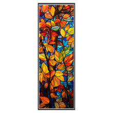 Load image into Gallery viewer, Glass Painting-Maple Leaf - 30*90CM 11CT Stamped Cross Stitch
