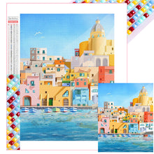 Load image into Gallery viewer, Colorful House 40*50CM(Picture) Full Square Drill Diamond Painting
