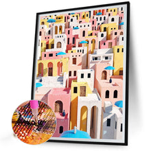 Load image into Gallery viewer, Colorful House 40*50CM(Picture) Full Square Drill Diamond Painting
