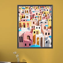 Load image into Gallery viewer, Colorful House 40*50CM(Picture) Full Square Drill Diamond Painting
