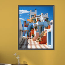 Load image into Gallery viewer, Colorful House 40*50CM(Picture) Full Square Drill Diamond Painting
