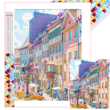 Load image into Gallery viewer, Colorful House 40*50CM(Picture) Full Square Drill Diamond Painting
