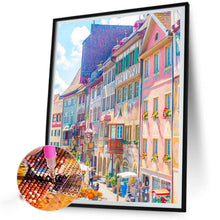 Load image into Gallery viewer, Colorful House 40*50CM(Picture) Full Square Drill Diamond Painting
