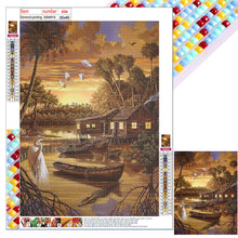 Load image into Gallery viewer, Woods House 30*40CM(Canvas) Full Square Drill Diamond Painting
