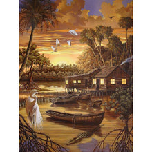 Load image into Gallery viewer, Woods House 30*40CM(Canvas) Full Square Drill Diamond Painting
