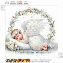 Load image into Gallery viewer, Angel Child 30*30CM(Canvas) Partial Special Shaped Drill Diamond Painting
