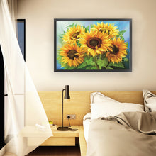 Load image into Gallery viewer, Sunflower - 60*40CM 14CT Counted Cross Stitch
