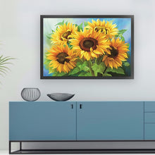 Load image into Gallery viewer, Sunflower - 60*40CM 14CT Counted Cross Stitch
